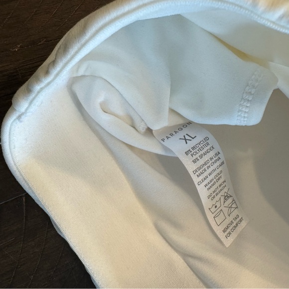 PARAGON White Athletic Bra, Brand New - Picture 3 of 4